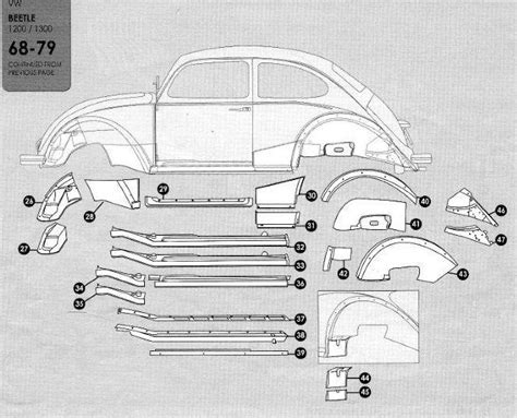 vw beetle sheet metal parts|vw type 2 sheet metal.